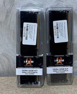 Память для настольных ПК : GOO RAM 32Gb. / 2x16Gb/ 3600 MHz. Iridium. Киев - изображение 1
