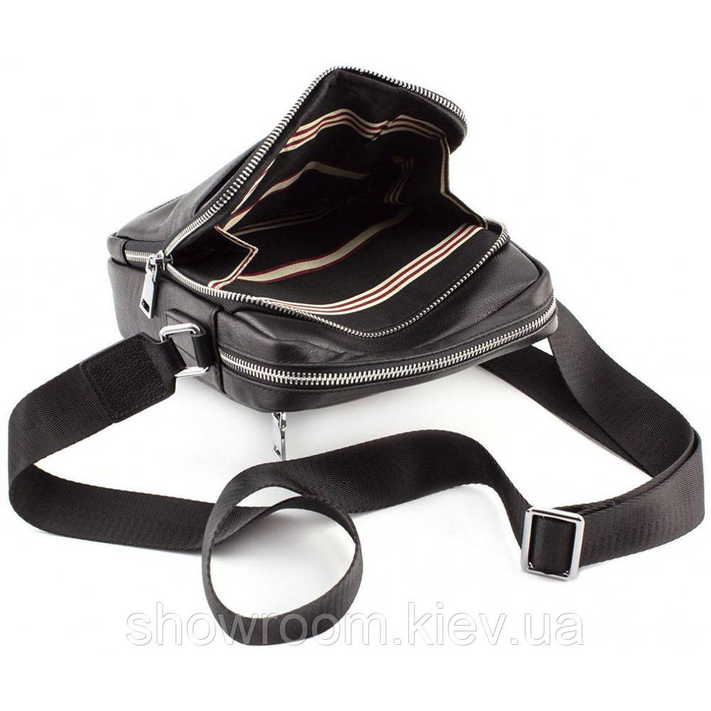 Мужская кожаная сумка через плечо Marco Coverna (2077) Киев - изображение 9