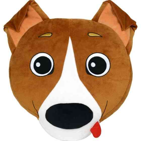 Подушка декоративная пес Патрон FWPATRONPI22WTBN2, 34 см Винница