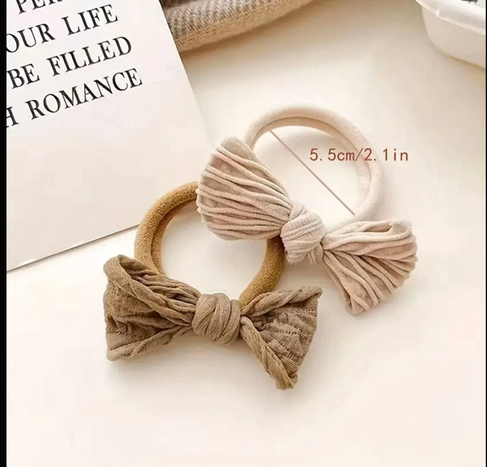 Набір резинок для волосся з бантиками, 10 штук Київ - фото 4