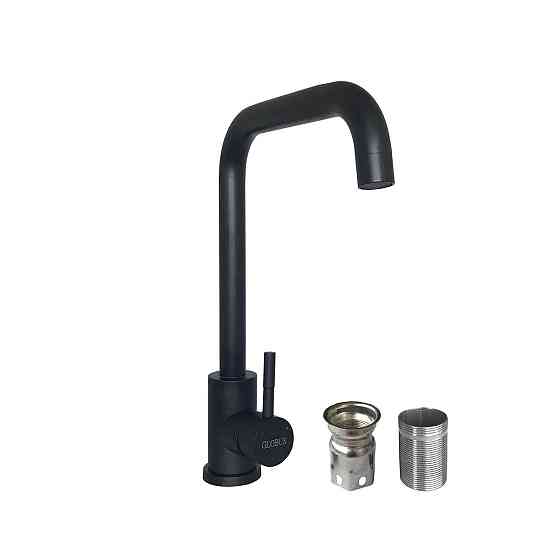 Смеситель для кухни Globus Lux ALPEN SUS-203L-BB (000017527) Киев