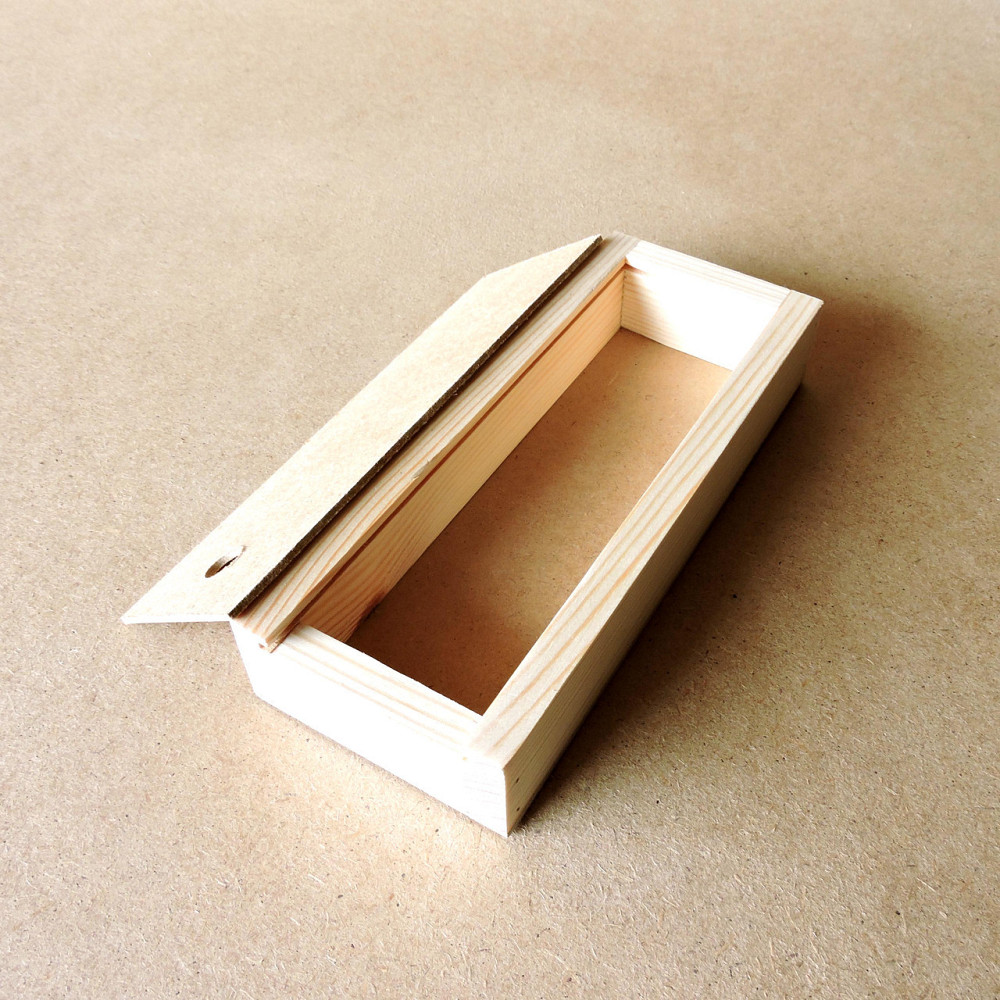 Пенал дерев'яний "Конвалія" 12х25х4см Миколаїв - фото 1