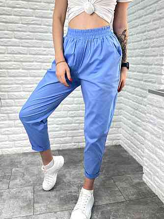 Літні штани з підворотом "Hunter" оптом | Батал | Розпродаж моделі Київ