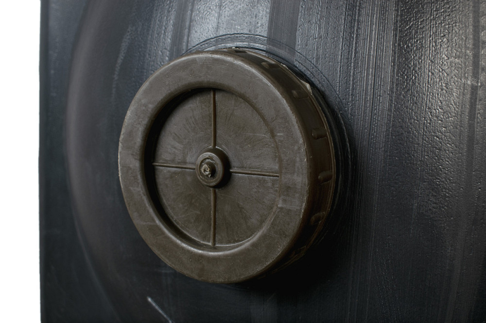 Ємність бак  70 л для літнього душу пластиковий  плоский дачний Дніпро - фото 4