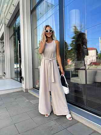 Жіночий комбінезон з широкими брюками "Vita" оптом | Батал Київ