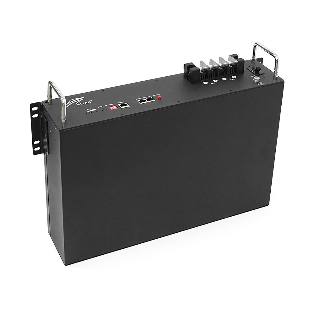 Аккумуляторная батарея Ritar LiFePO4 25,6V 100Ah 2560Wh BMS100@8S для монтажа в стойку ( 522 х 240 х 219 (224) ), 23kg Q1 Киев - изображение 1