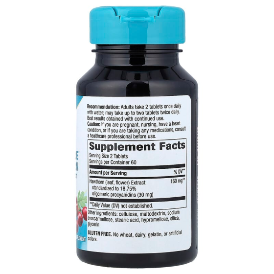 Боярышник Nature's Way Hawthorn 160 мг 120 таб Киев