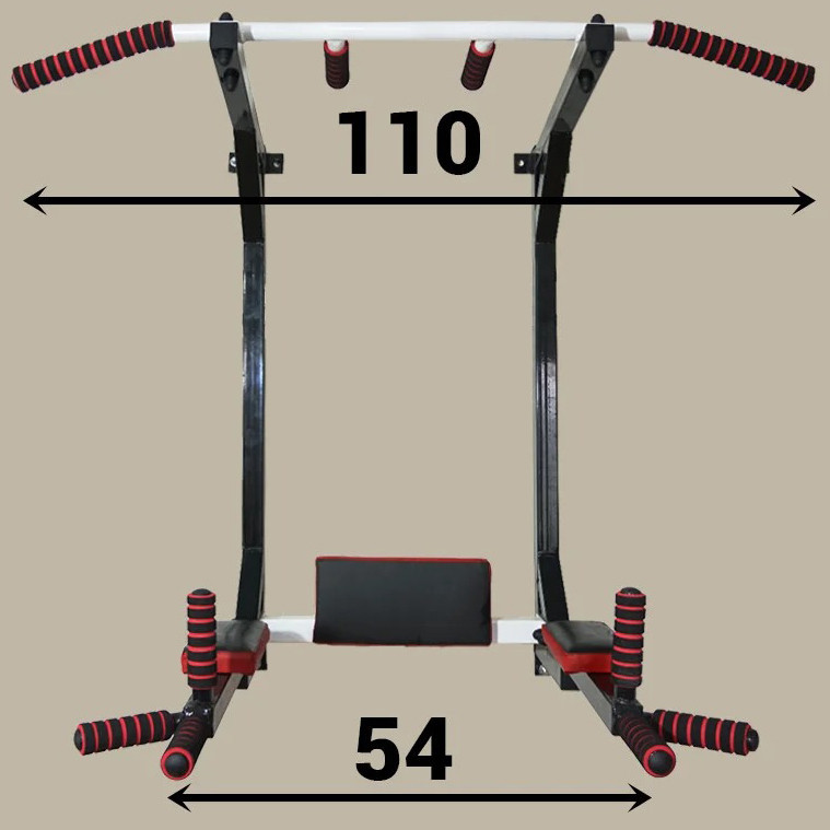 Спортивный настенный турник + брусья складные + пресс 4 в 1 А418 для дома Киев - изображение 4