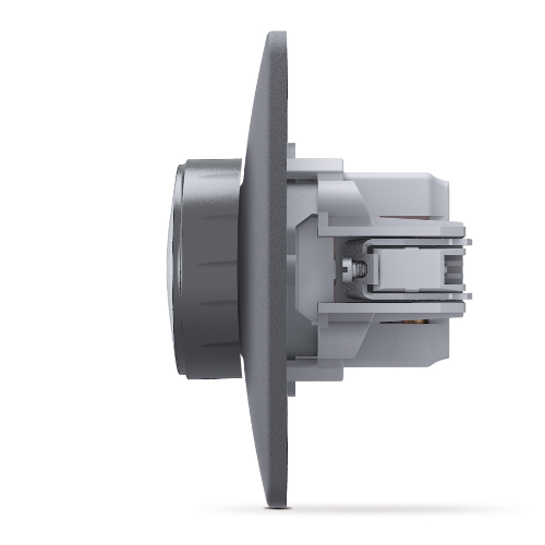 BINERA чорний графіт Вимикач диммерний LED 200W Videx Житомир - изображение 7