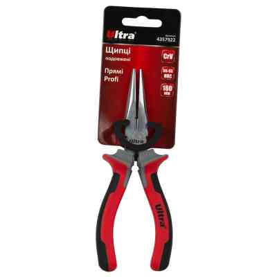 Плоскогубцы Ultra длинногубцы прямые 160мм CrV Profi (4357922) Винница