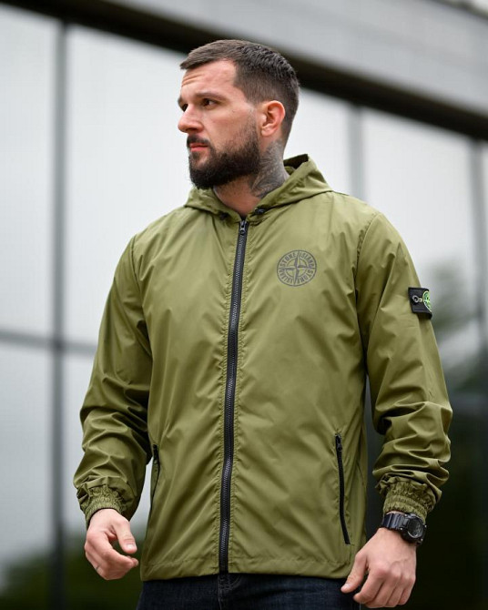 Вітровка кишеня Stone island oliva 4 ПП8000 Одеса - фото 3