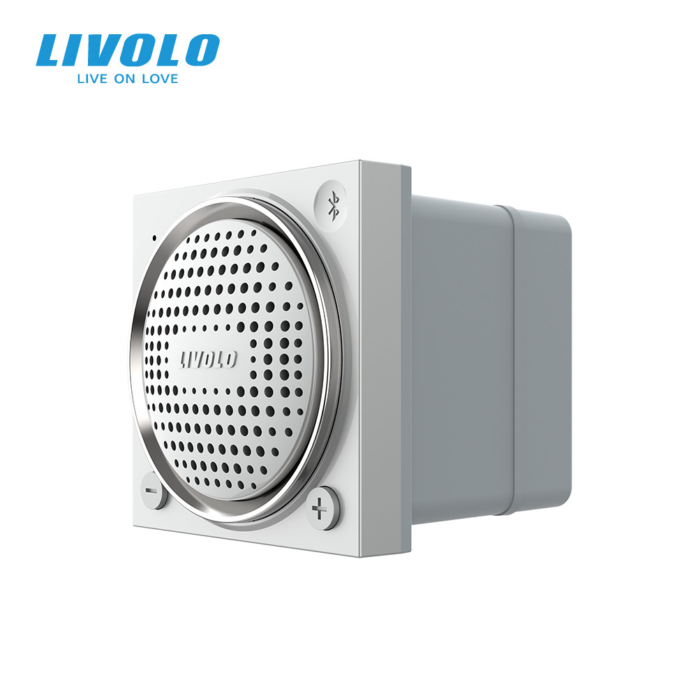 LIVOLO Механізм Bluetooth колонка LIVOLO сірий (VL-FCF-2IP) Коломия - фото 2