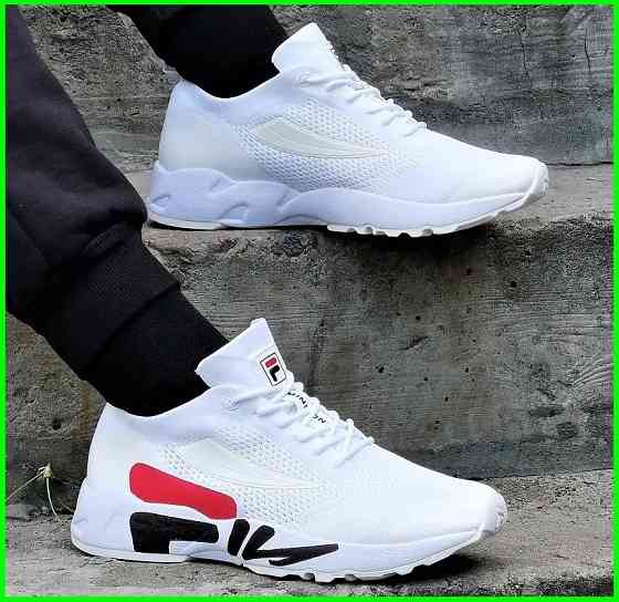 Кросівки FILA Білі Жіночі Філа Тканинні (розміри: 41,42,43) Дніпро