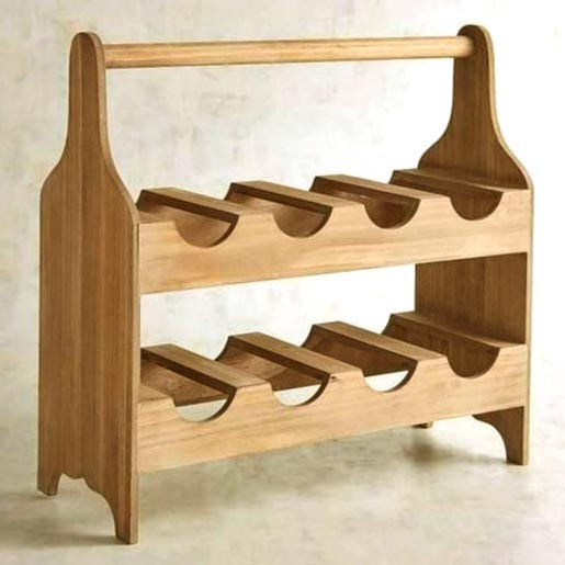 Настільна винна полиця "Алітас" сієна Миколаїв - фото 1