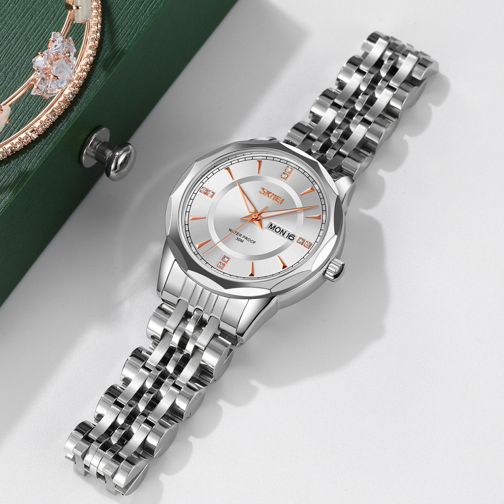 Skmei 9264SISI Silver-Silver SBR Київ - фото 3