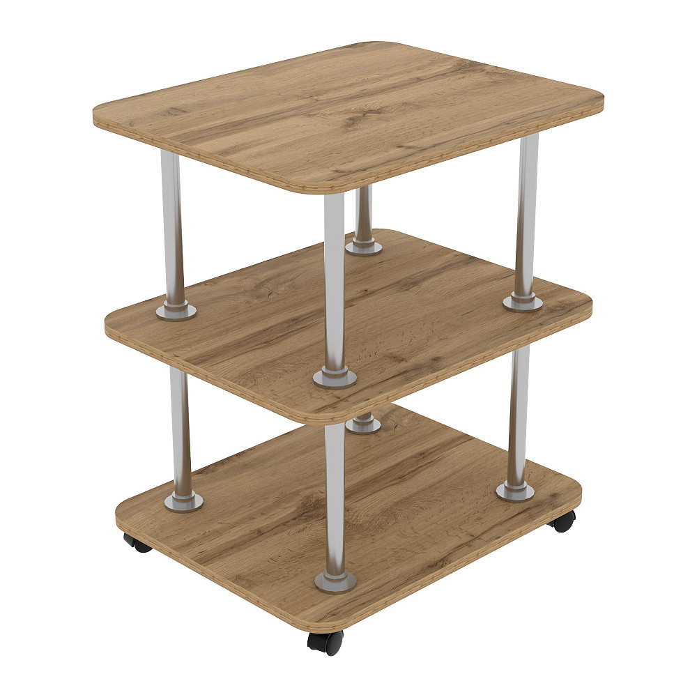 Тумба мобільна ТМ-4, Дуб Аппалачі, 550/450/700 Львів - фото 1