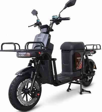 Электроскутер Crosser SUPER MAX (1200W 60V/30Ah LifePo4) Литой-Черный. Харьков