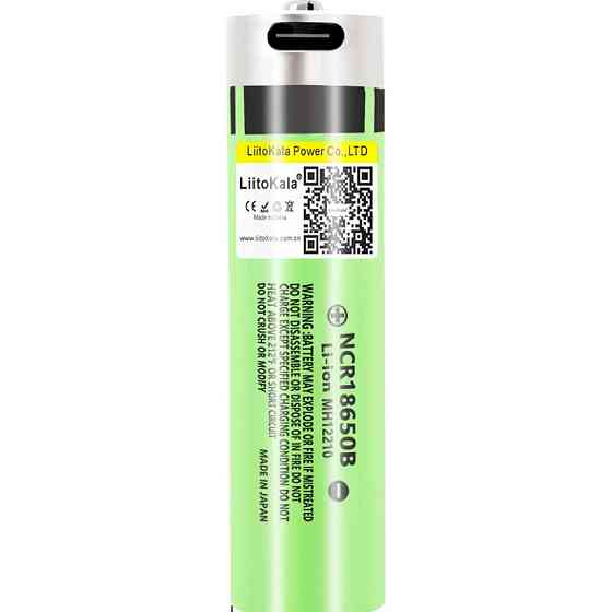 Акумулятор LiitoKala Lii-USB-34B 18650 3400mah Рівне