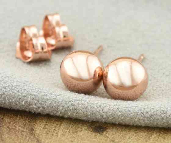 Серьги Xuping Мадлен 37305, размер 9*9мм, позолота РО, вес 8,8г Киев