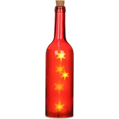 Украшение декоративное Luca Lighting Бутылка красная (8718861171969) Винница - изображение 1