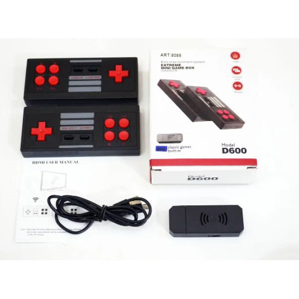 Гра з підключенням до телевізора Mini Game Box D600 HDMI, Консолі під телевізор, JZ-414 Портативна ігра Київ - фото 8