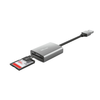 Зчитувач флеш-карт Trust Dalyx Fast USB 3.2 Card reader (24135) Вінниця - фото 7