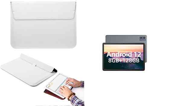 Чохол-конверт VitoCase для Jumper EZpad M10SE, з функцією підставки для планшета Білий Київ