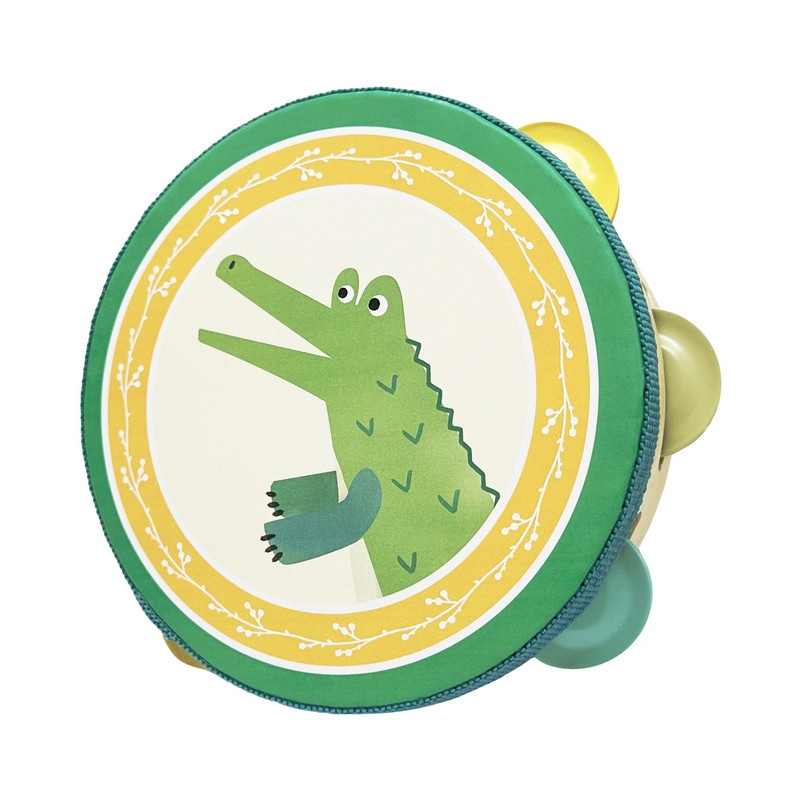 Дерев'яна іграшка Бубон "Крокодил" MD 0367-57 діаметр 15 см Вінниця - фото 1