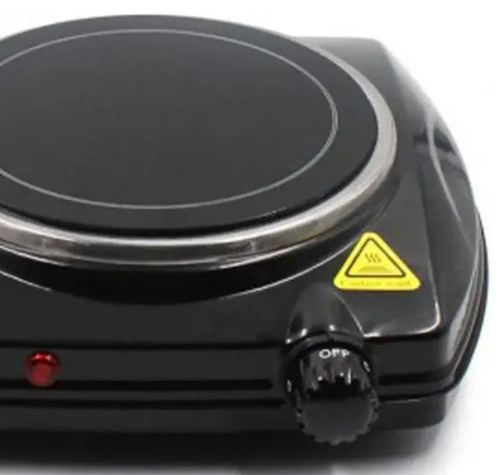 Плита інфрачервона Domotec MS-5851 1 конфорка, швидке нагрівання, для використання вдома CERAMIC Чорний 6813 Одеса - фото 8