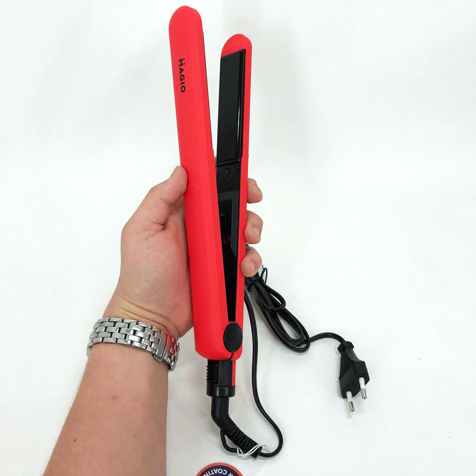 Утюжок с регулятором температуры, Топ выпрямитель для волос, Широкий утюжок для выпрямления волос BM-64 Львов - изображение 6