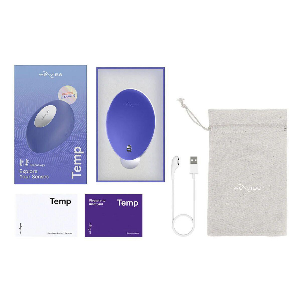 Вібратор We-Vibe Temp Lavender Blue Sex Aura Київ - фото 10