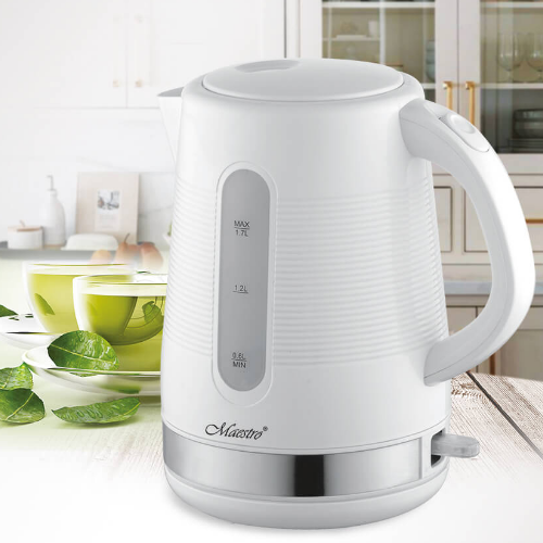 Електрочайник 1,7л 1850-2200W (диск) білий MR-035-WHITE Maestro Житомир - изображение 3
