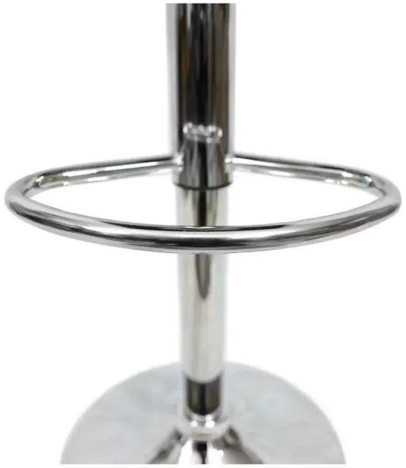 Барный стул со спинкой Bonro B-087 экокожа регулируемый стульчик кресло для кухни, барной стойки Белый Киев - изображение 7