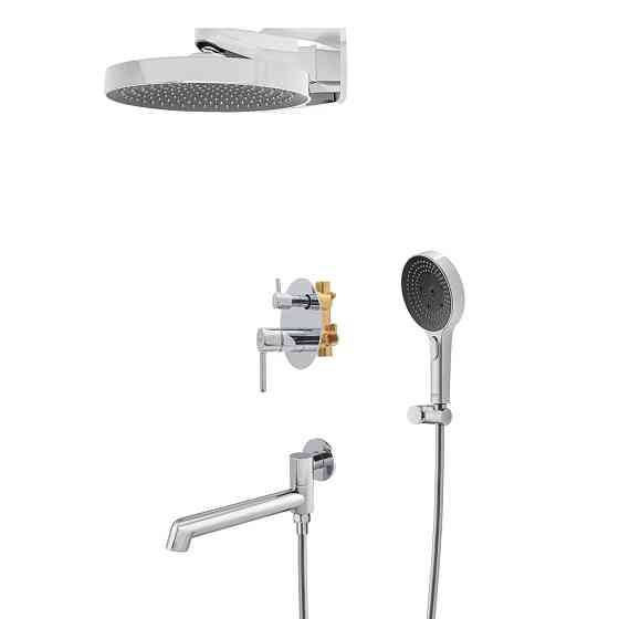 Вбудована душова система Koer KB-66029-01 3 функції, колір хром (KR5483) Київ
