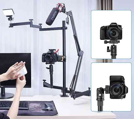 Стійка-тримач для камери мікрофона світла Ulanzi UURig Universal Desktop Livestream Stand Київ