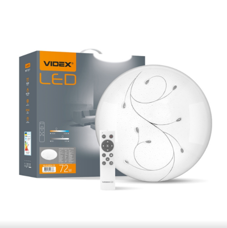 LED Світильник функціональний 72W 2800-6200К 220V круглий VL-CLS2031-72 Videx Житомир