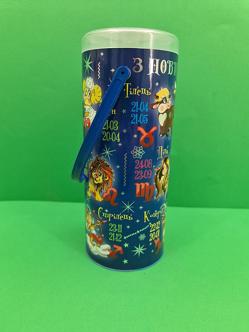 Тубус под конфеты  средний /Гороскоп(d-87*260mm) (1 шт) Харьков - изображение 2
