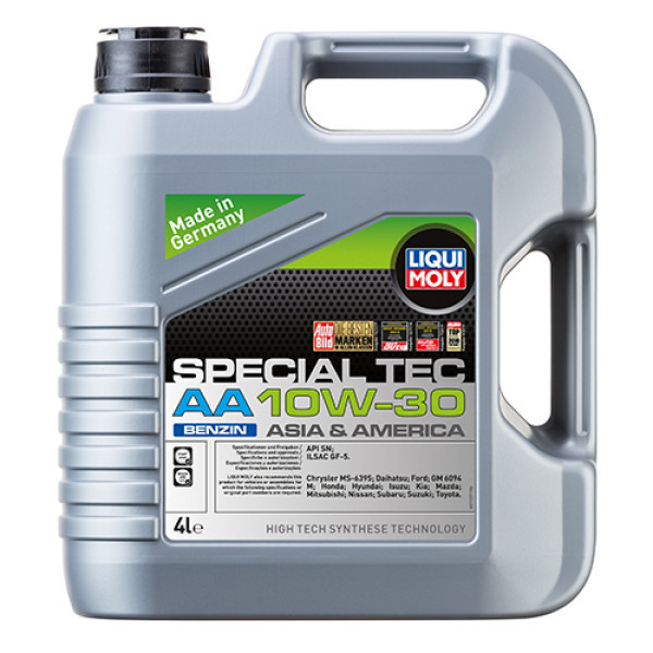 Моторне масло Liqui Moly Special Tec AA Benzin 10W-30 4л Львів - фото 1