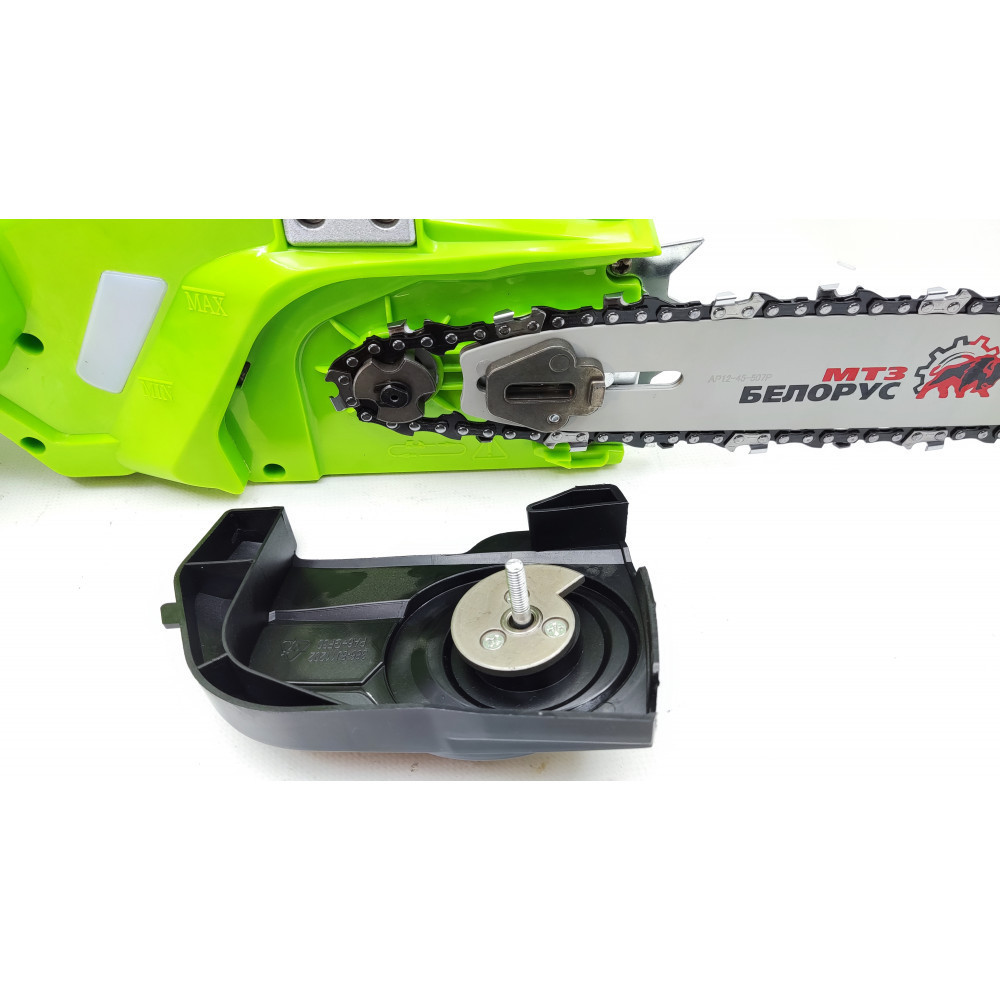 Пила ланцюгова, акумуляторна CHAIN ​​SAW 16 дюймів (40см) KRAFFTEC для садових робіт. загартована сталь Одеса - фото 4