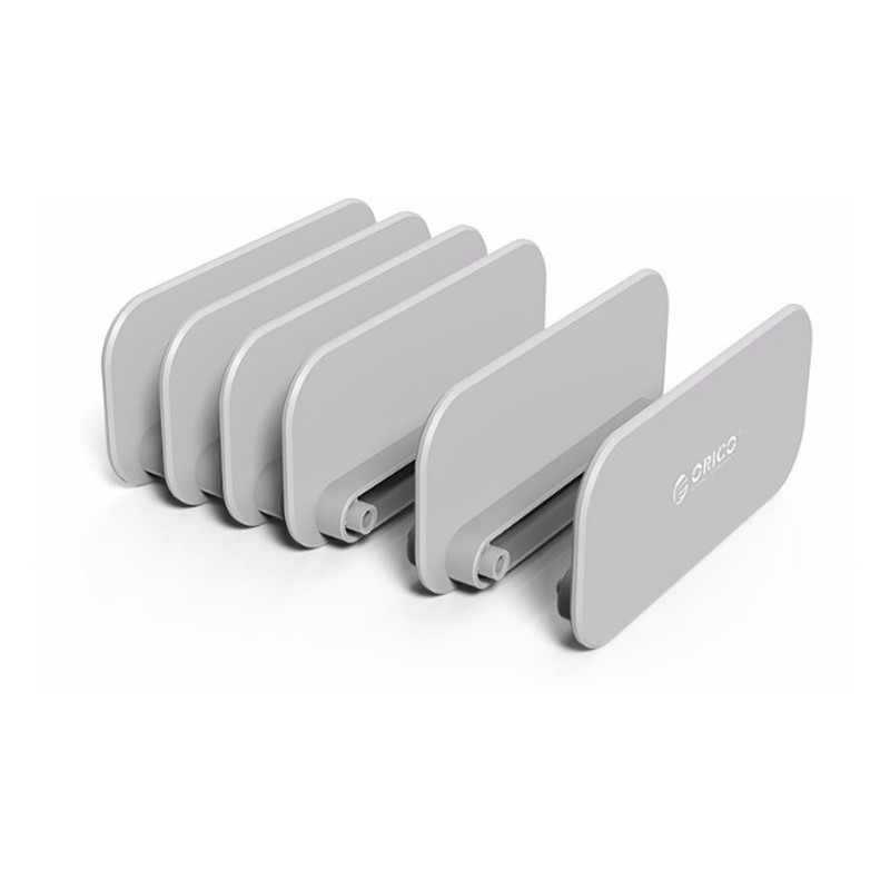 Універсальний власник Orico для 5 пристроїв (Сріблястий) Миколаїв - фото 2
