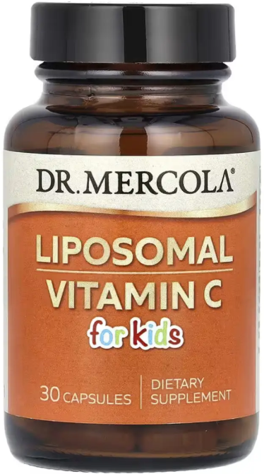 Ліпосомальний вітамін C для дітей Dr.Mercola Liposomal Vitamin C for Kids 30 капс Київ - фото 3