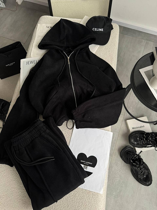 Женский теплый костюм двойка из двухстороннего флиса Одесса - изображение 5