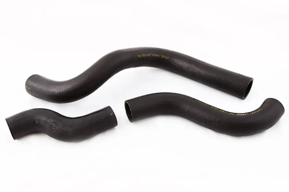 Патрубок радиатора Lanos 1.5 с кондиц. Резинопласт (3 шт.) Винница - изображение 1