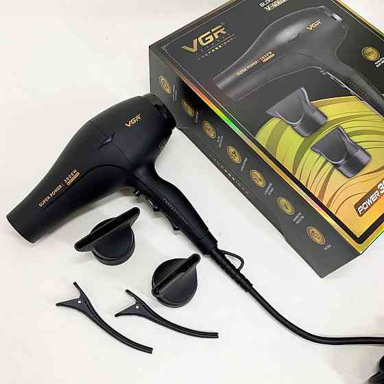Фени для сушіння волосся VGR V-406 3000Вт, Зручний фен для домашнього використання HP-14 Івано-Франківськ