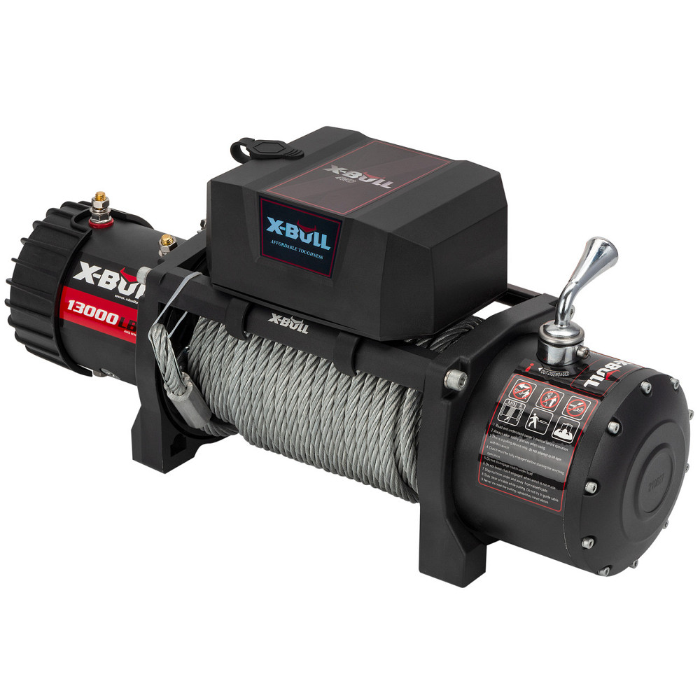 Автомобильная Электрическая Лебедка Со Стальным Тросом X-Bull 13000Lbs Киев - изображение 1