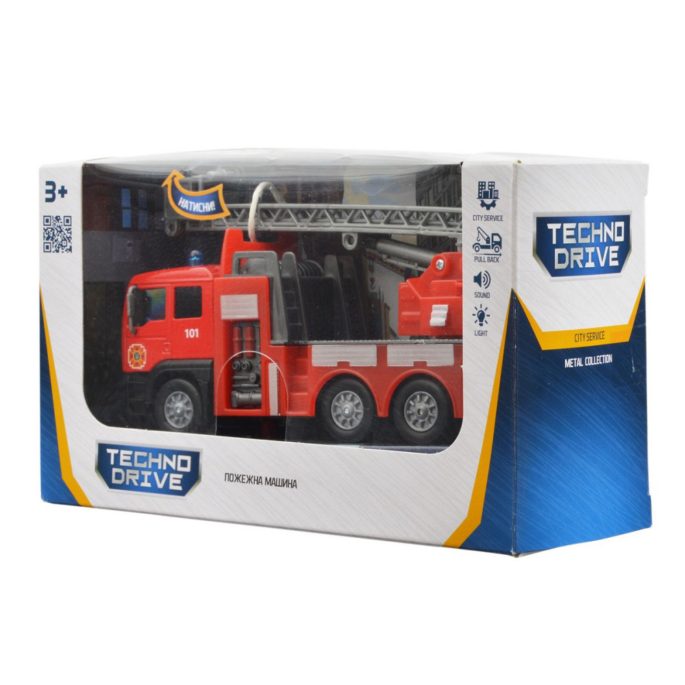 Автомодель – Пожежна машина (світло, звук) Днепр - изображение 12