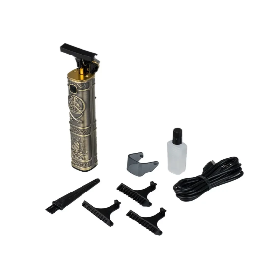 Триммер VGR V-096 з насадками, золотий Київ