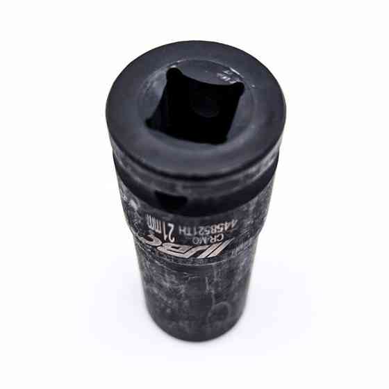 Головка ударна тонкостінна 1/2" 21 мм, 6 г, L = 85 мм для колісних гайок JBC-4458521TH Одеса