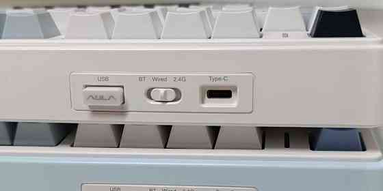 Клавиатура Механическая AULA F75 Glacier Blue/ Sea Salt Blue. Киев