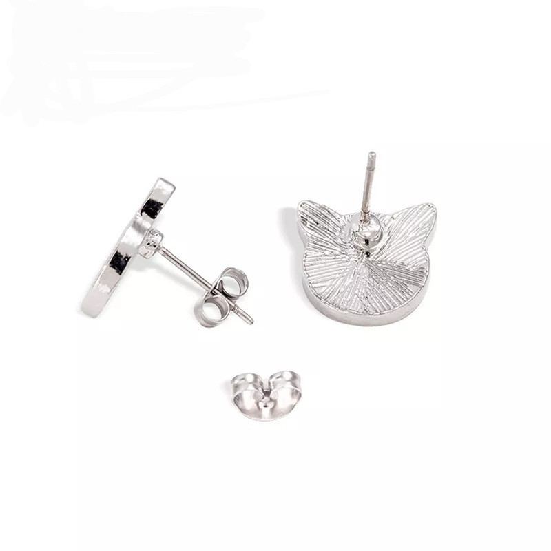 Серьги для детей гвоздики в горошек one size разноцветный Киев - изображение 2